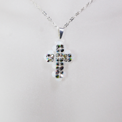 Pendant 40cm - Stella-Silver Chain - Pendant 40cm - Laiton argenté